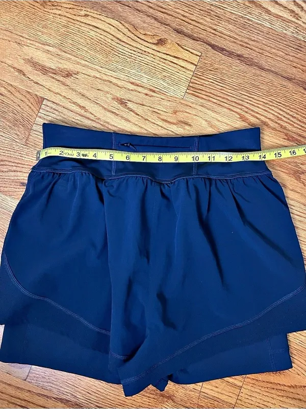 Spanx Skort Athletic Shorts Blue Medium - Image 3