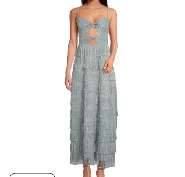Gianni Bini Dress Light Blue - Image 2