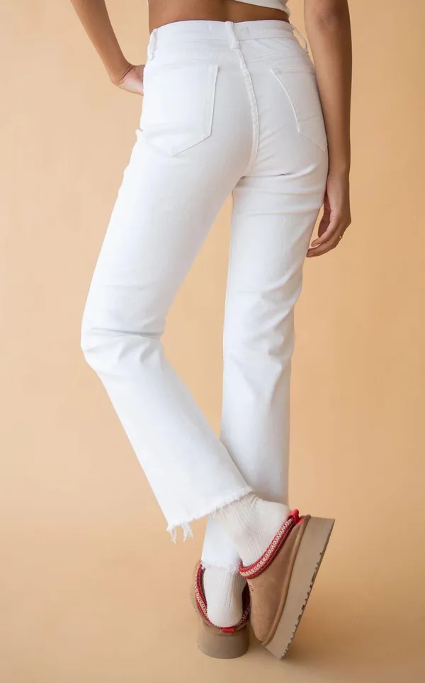 Grey Bandit White Jeans - Image 3