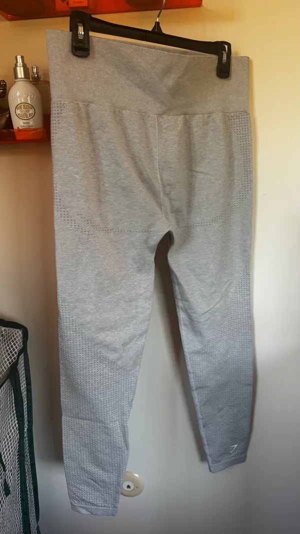 Gymshark Vital Seamless 2.0 Leggings Grey - Image 3