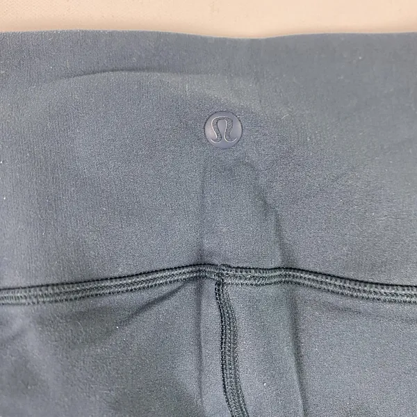 Lululemon Reveal Leggings Womens 4 Blue High Rise Seamless‎ Yoga Pants LW6ABZS - Image 3