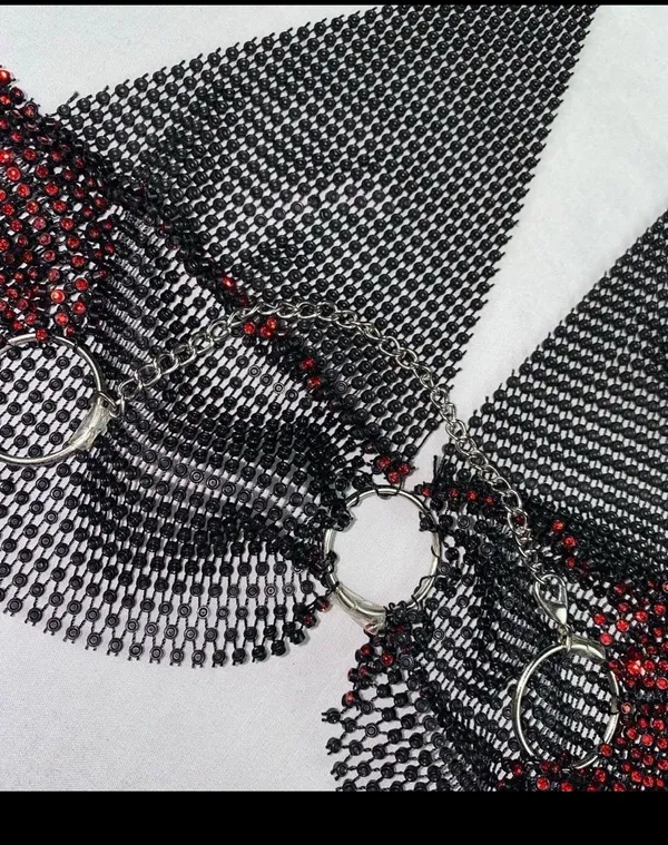 NEW Gem Bralette Red - Image 8