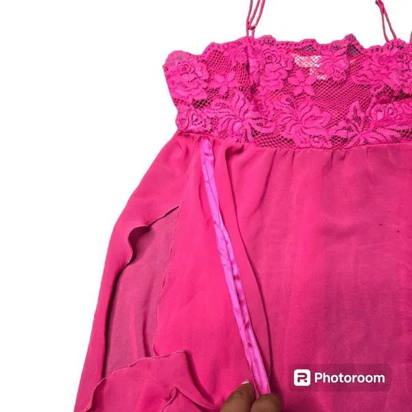 Victoria's Secret Vintage Pink Babydoll‎ Slip - Image 3