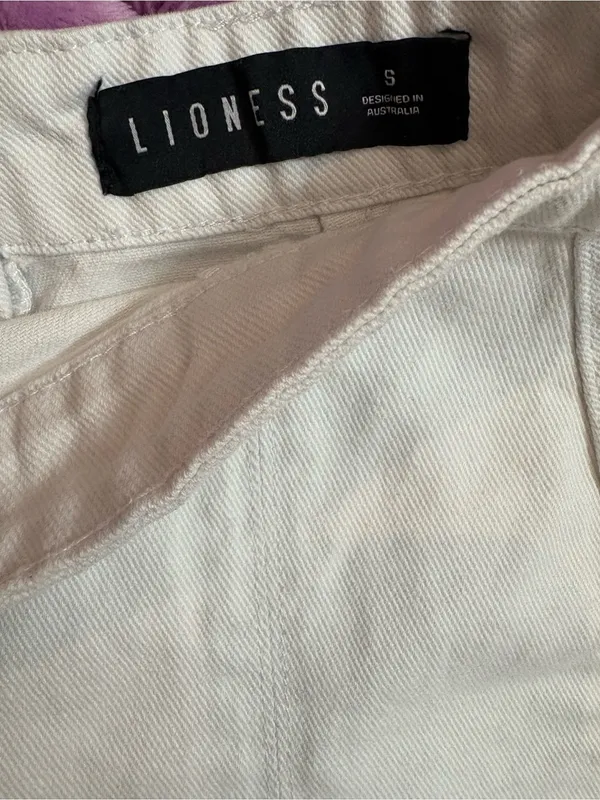 Lioness White High-Rise Mini Skirt - Image 3