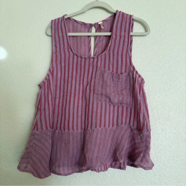 Free People Top Annabelle Rose Pink Co-Ord - Image 2