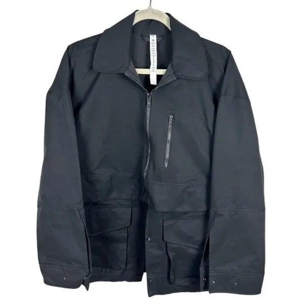 Lululemon Glyde 2-in-1 Adaptable Jacket Black Convertible Utility Size M W3HIVS - Image 3