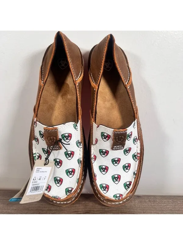 ARIAT NEW Women's Cruisers Ariat Mexico Print Shoe Size 9.5 #B1835 - Image 8