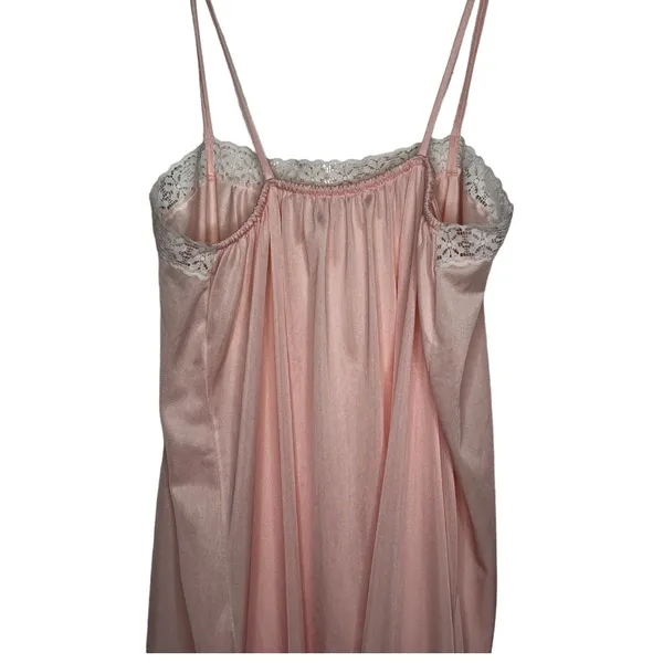 Vintage Dreamy Nights by Avon Pink‎ Nylon Nightgown - Image 6