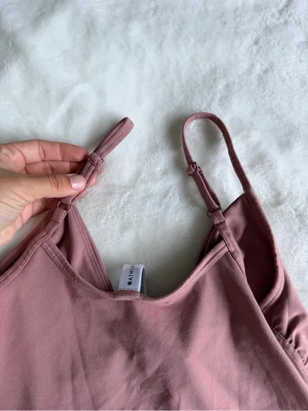 Athleta Powervita Twist Cami Pink Size Small - Image 6