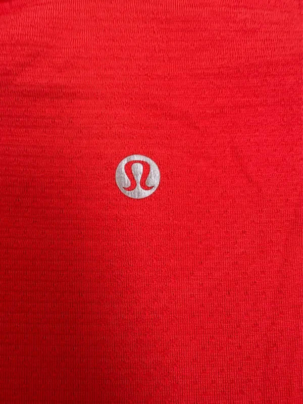 Red Lululemon Swiftly Tech Short Sleeve - Image 3