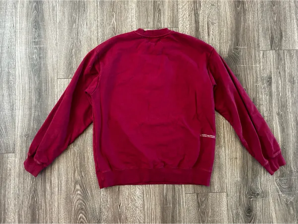 Vintage Mickey & Friends Disney Red Sweatshirt - Image 2