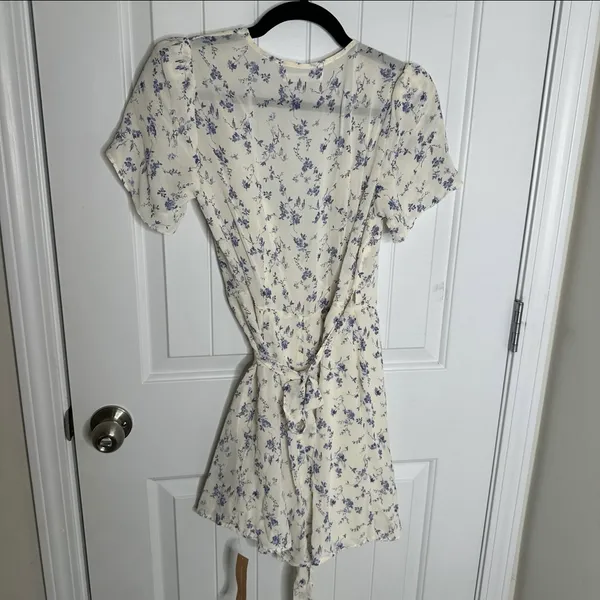 Ellwood Wrap Mini Dress - Image 10