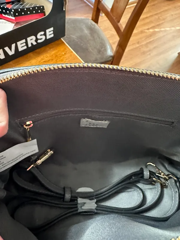 A New Day Gray Crossbody Purse - Image 5