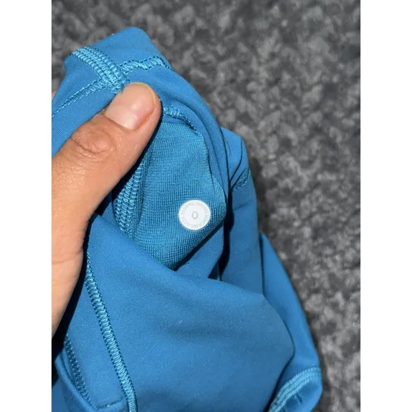 Lululemon Womens Wunder Train Hawaiian Blue HR Tight Pockets Size 0 - Image 6