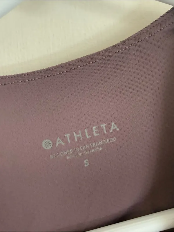 Athleta Plum Racerback High Neck Tank - Image 2