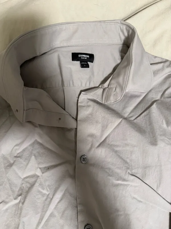 Men’s Express Dress Button-Up Shirt - Image 2