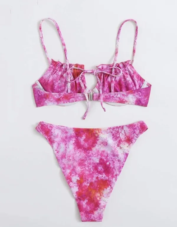 SheIn Tie Dye Bikini - Image 2