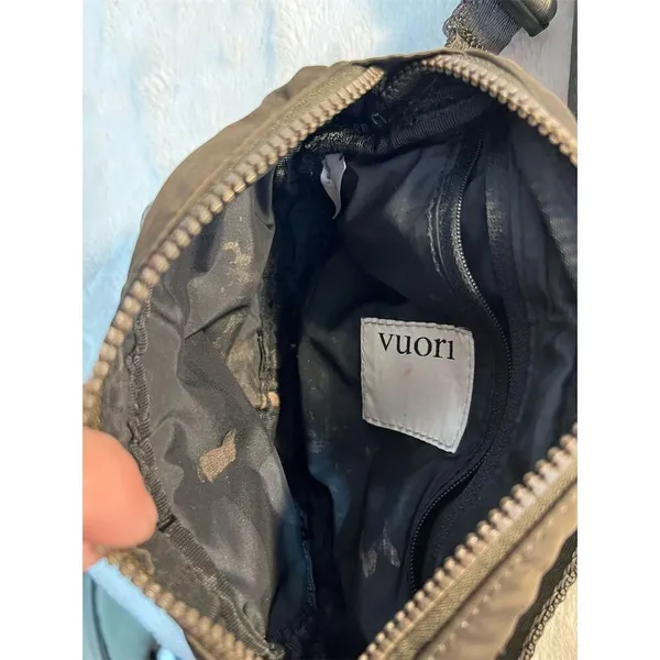 Vuori Unisex Hip Pack Waist Bag Army Green Adjustable Strap - Image 6