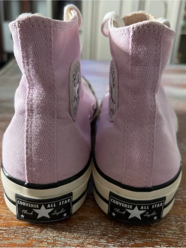 Converse Chuck Taylor All Star Canvas High Top Lavender Size Women's 6.5 Men 4.5 - Image 5