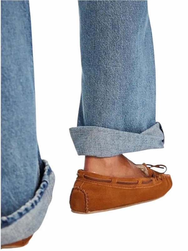 Free People x Minnetonka Ayashe Beaded Suede Moccasins Size 8 NIB - Image 10