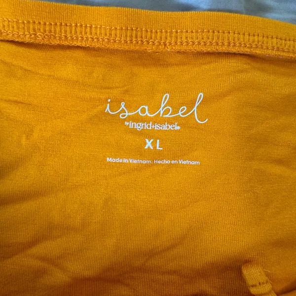 Y2K Halter Tube Top Mustard‎ Yellow XL Babydoll Flowy Coastal Cowgirl Festival - Image 3