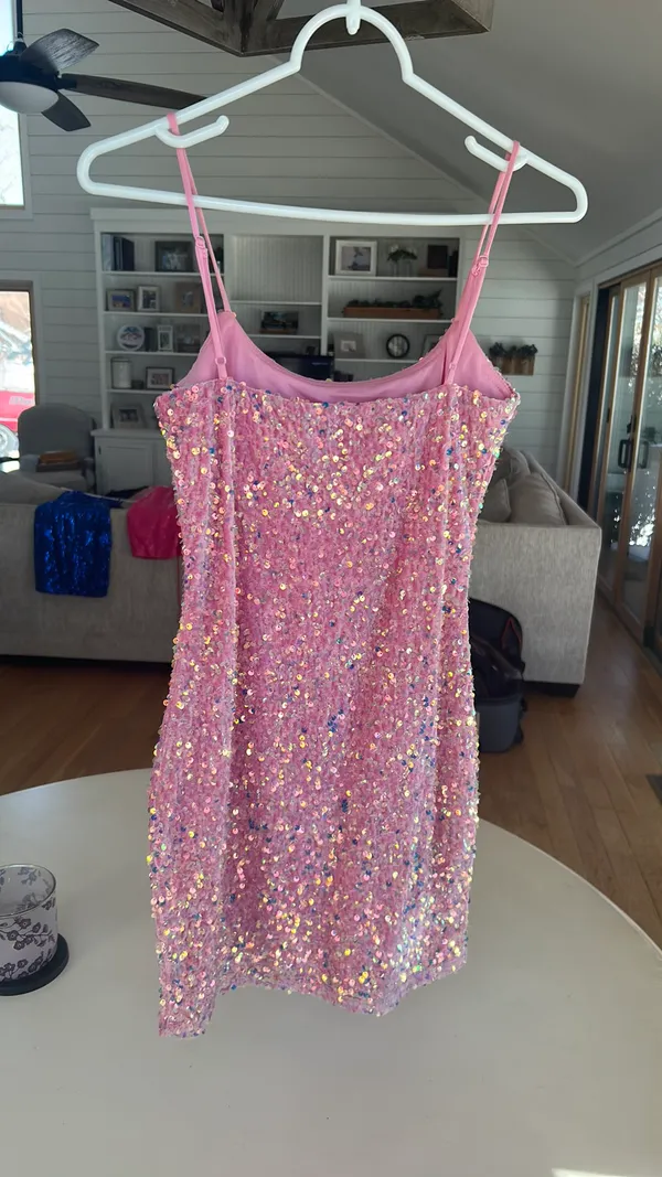 Pink Homecoming Dress - Image 2