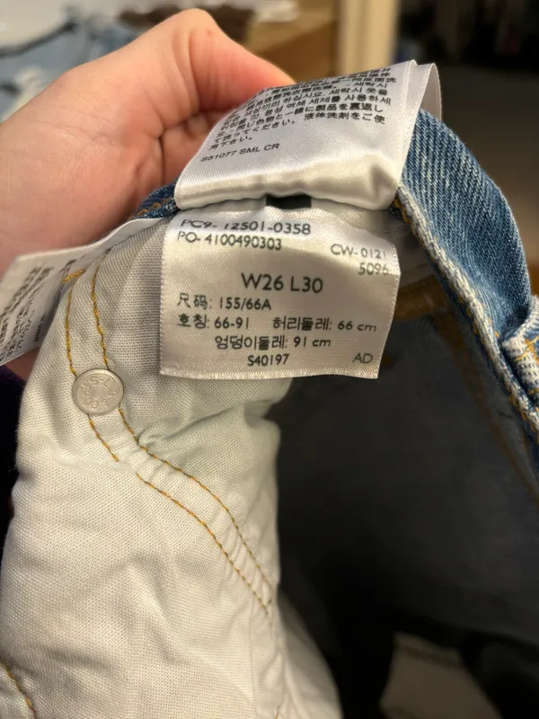 Levi’s 501 High-Rise Straight-Leg Jeans - Image 5