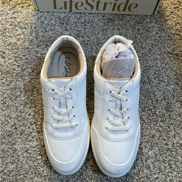 LifeStride white comfort sneakers - Image 5