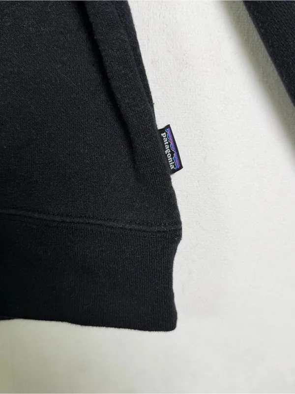 Patagonia Womens S Uprisal Crew Black Graphic Sweatshirt Gorpcore Outdoor Hiking - Image 3