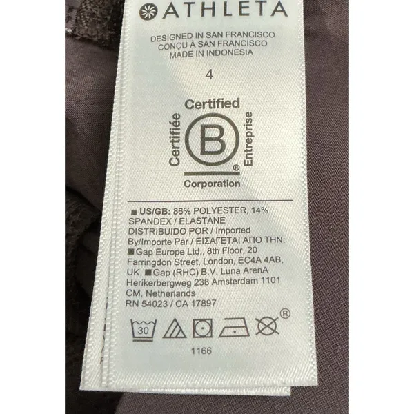 ATHLETA‎ Brooklyn Ankle Athletic Packable Pants Gray Size 4 - Image 7