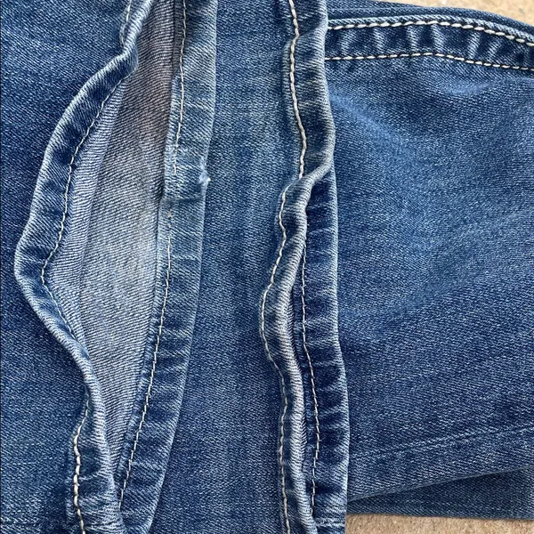 Miss Me Dark Blue Boot Cut Jeans with Silver Embellishments - Image 13