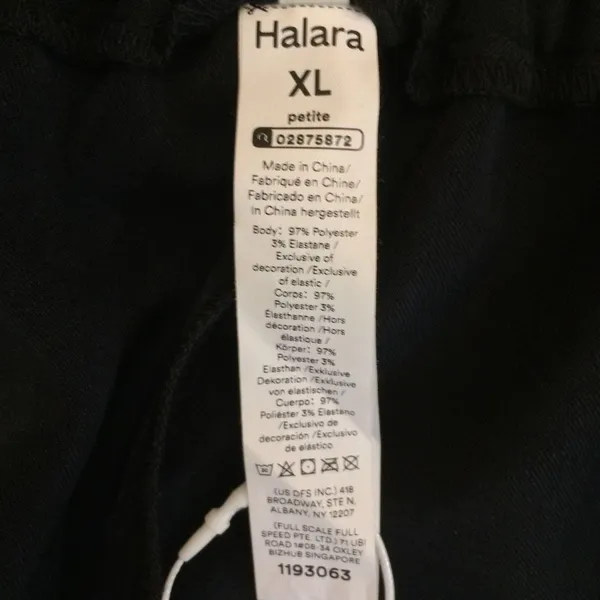 NWT Halara black xl petite pants - Image 11