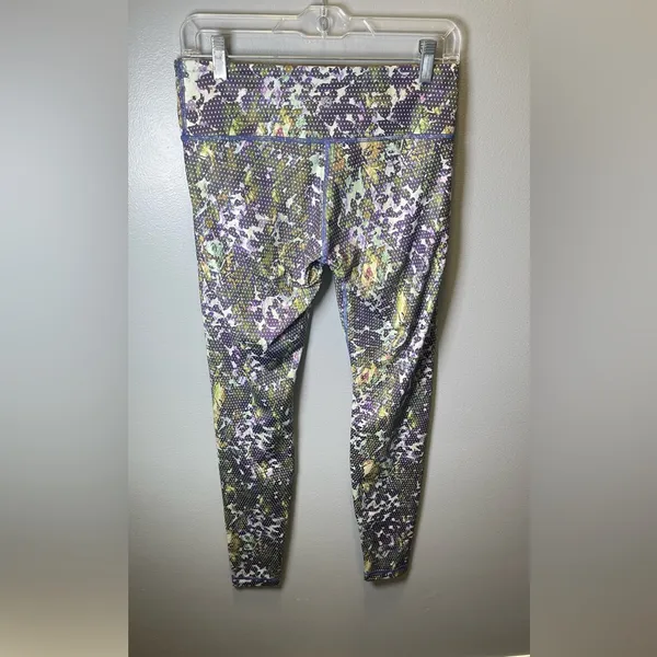 Lululemon Women's Wunder Under Ptn Full On Luxtreme Floral Sport Iris‎ Flower SZ - Image 2