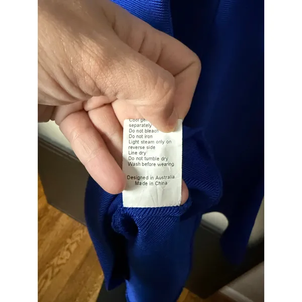 Elliatt Royal Blue Mini Dress - Image 4