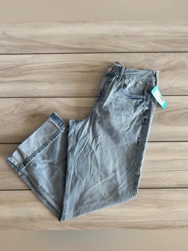 Market & Spruce Mr. Wide Leg Vintage Stretch Jeans Light Blue Size 6 NWT - Image 3