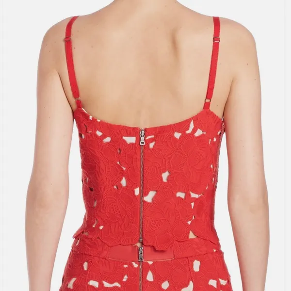 Alice + Olivia Alanis Cami Crop Top - Image 2