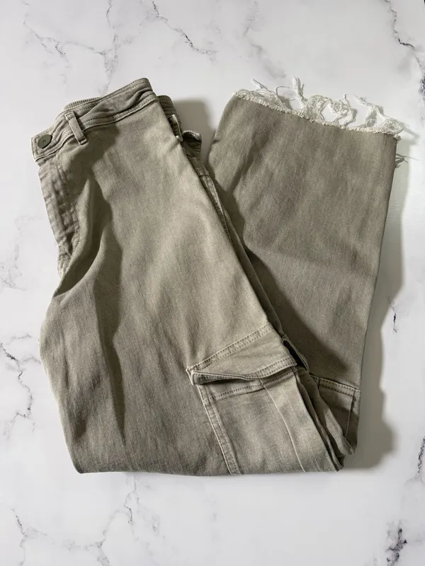 ZARA Cargo Marine Pants - Image 2