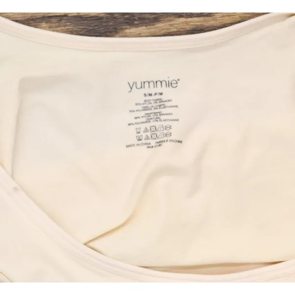 Yummie Womens Madelyn Seamless Shaping Tank Top YT5-104 Nude Brown S/M - Image 4