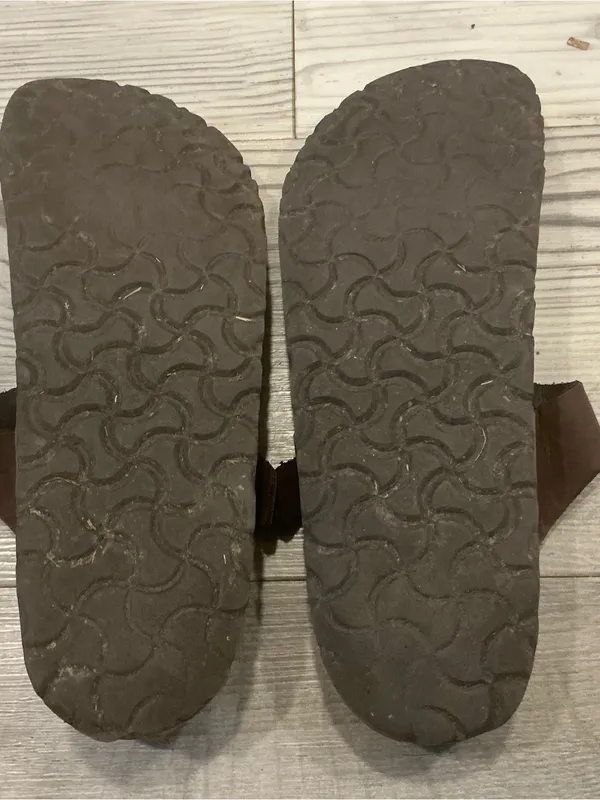 Birkenstock Gizeh thong sandals Havana brown oiled leather size 40 - Image 5