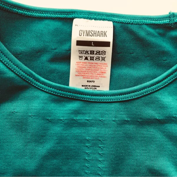 Gymshark L Sweat Seamless Midi Tank - Image 2