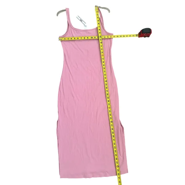 Victoria Secrets Pink ALL-DAY SOFT RIB BODYCON MIDI DRESS - Image 5
