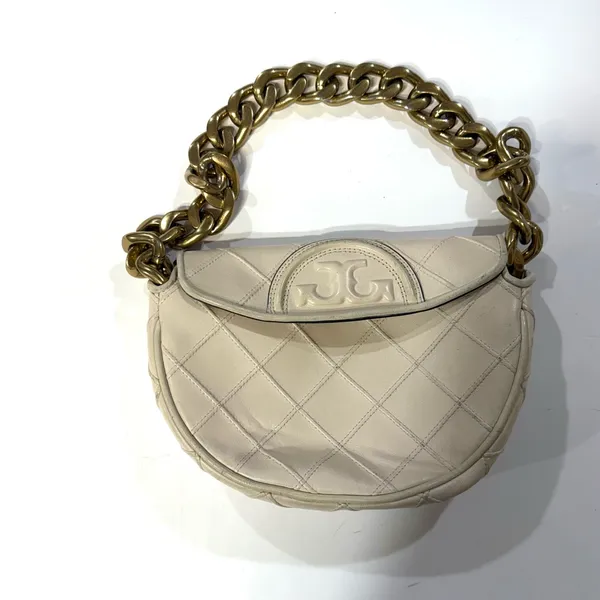 Tory Burch Mini Fleming Soft Crescent Bag - Image 2