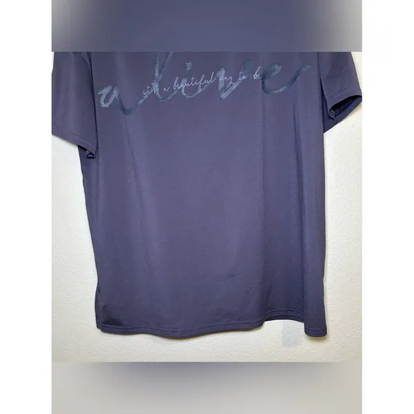 Gymshark x Whitney Simmons Alive Purple Short Sleeve T Shirt Women’s Size Medium - Image 7