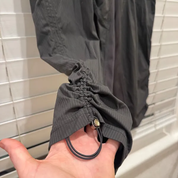 Lululemon Beyond the Studio Jogger Women 4 Grey Excellent Pinstripe LW6CDQS‎ - Image 3