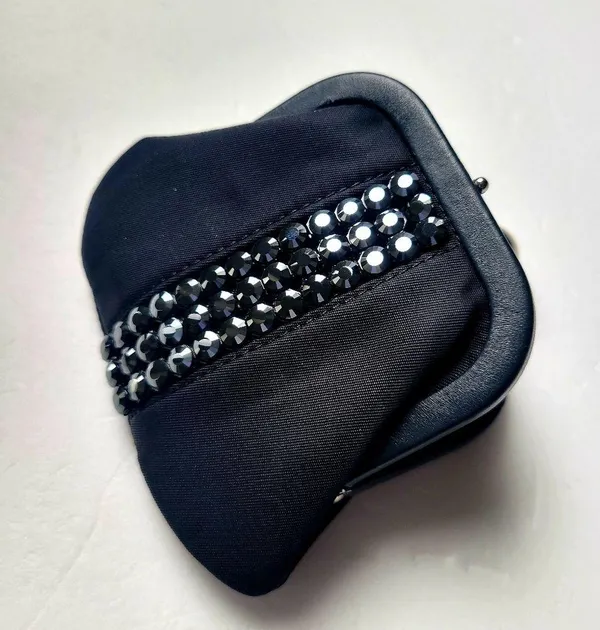 Swarovski black Monroe frame coin purse - Image 7