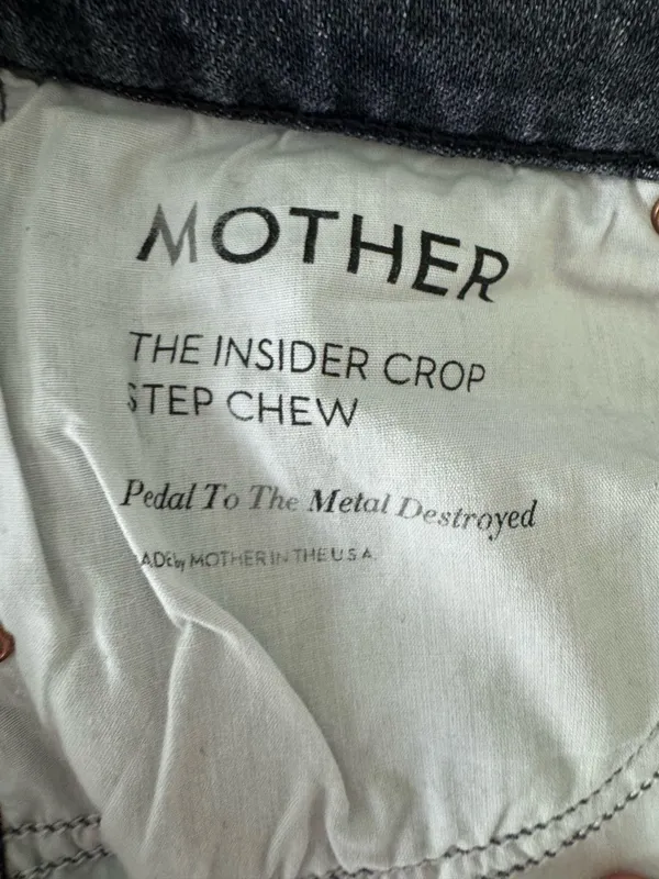 MOTHER Denim Ankle Jeans Insider Crop - Image 5