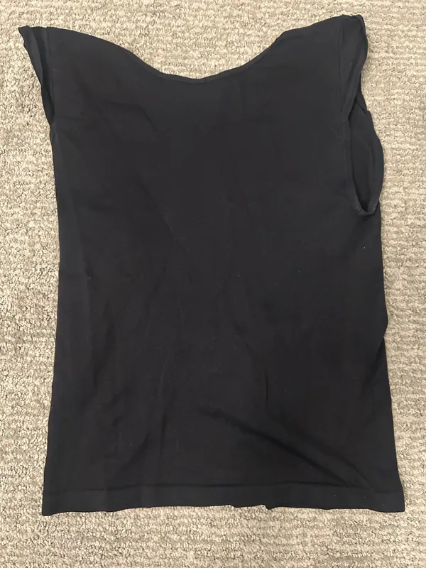 Free People Top Black Open Back - Image 2