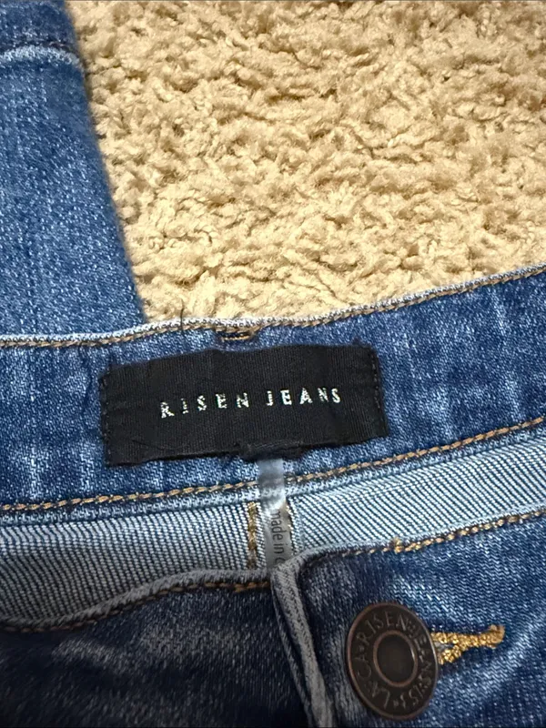 Risen - High Rise Wide Leg Denim Size 31 - Image 3