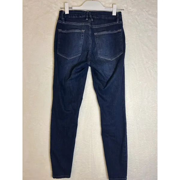 Good American Good Legs Crop Skinny Jeans Women 2/26‎ Dark Wash High Rise Denim - Image 7