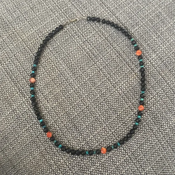 Western Inspired Seed Bead Choker plus bracelet - Image 3